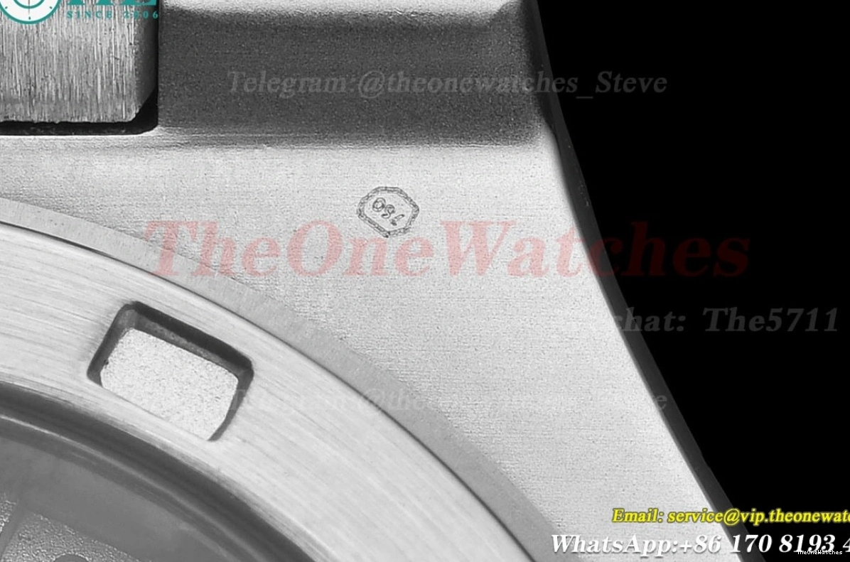 Diamond Textured White MY8215 LE SS GDF Nautilus 40mm Dial 1228